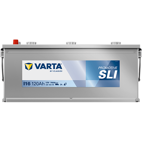 VARTA ProMotive SLI 12V 120Ah 760 A – Ağır Ticari Akü | I16