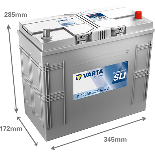 VARTA ProMotive SLI 12V 125Ah 720 A – Ağır Ticari Akü | J1