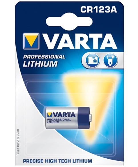 Varta CR123A 3 Volt Lityum Pil