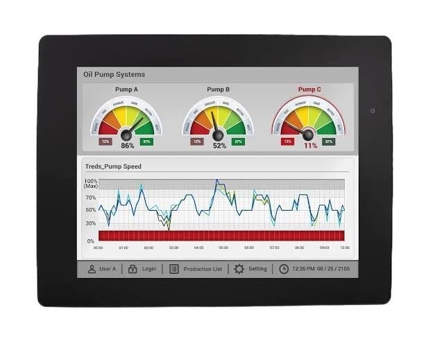 Weintek cMT2128X 12.1 inç HMI Operatör Paneli
