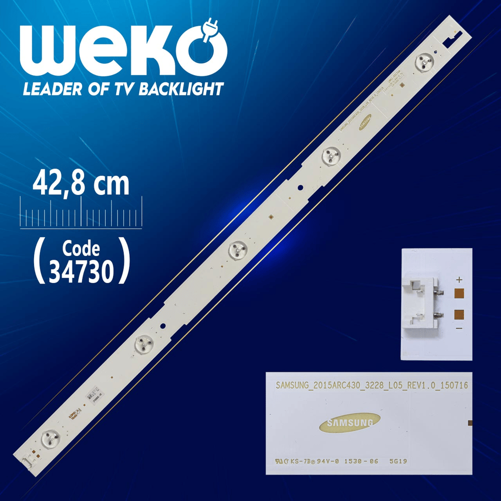 Weko 34730 Samsung Tv Bar Led - Adet