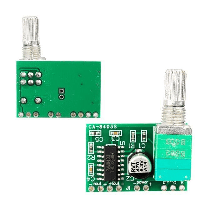 Weko CA-8403S Dijital Amfi Mini Board 2*3 Watt D Class 2.5-5 Volt