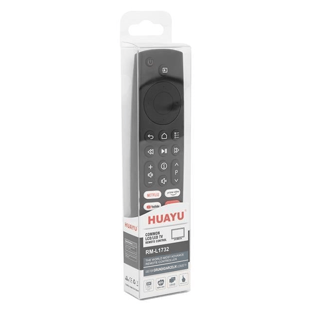 Arçelik A40 B 685 A - Beko B55 A 860 - Grundig 43GFU7800 - Altus AL48L5431 4B Netflix-YouTube-Google Play-Prime Video Tuşlu Lcd Tv Kumandası