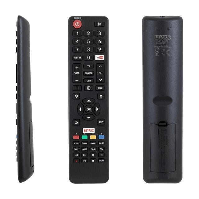 Weko Tesla 06-532W54-TLA1XS Youtube-Netflix Tuşlu LCD LED TV Kumanda