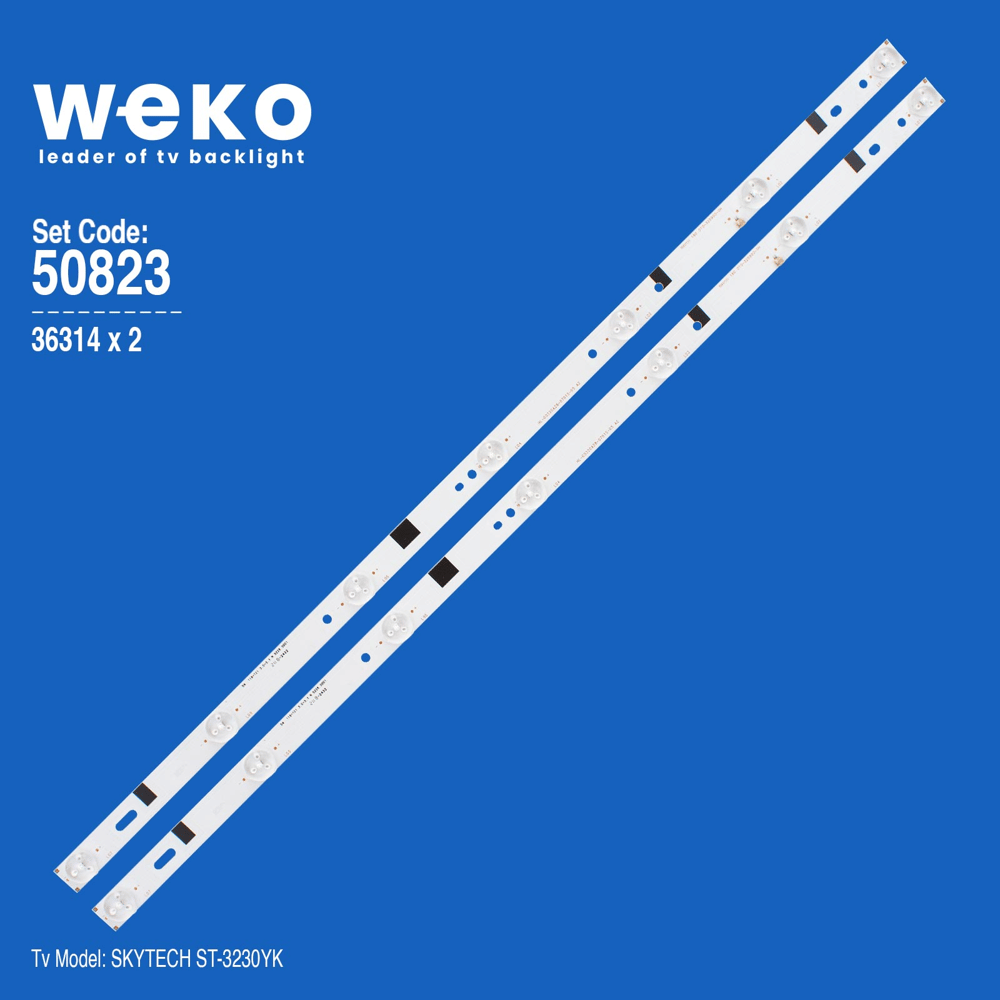 Weko Wkset-50823 36314x2 Skytech Tv Bar Led Takımı