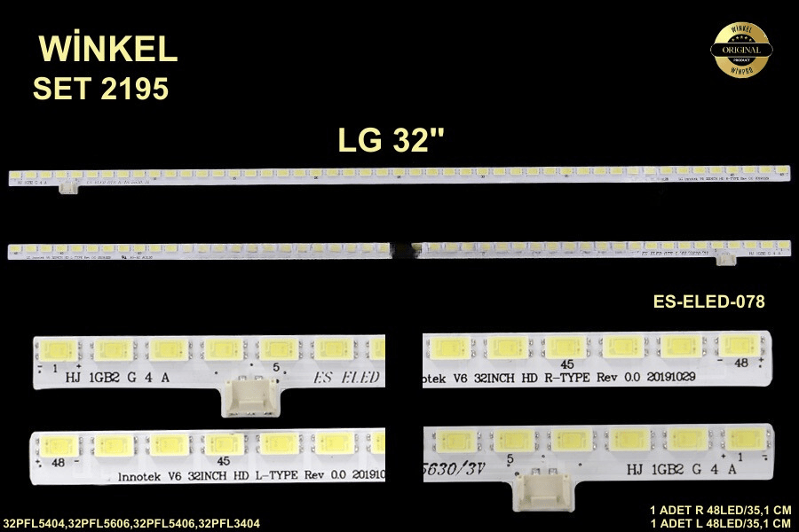 Winkel SET-2195 MLD859x1/860x1 ELED 078 LG 32