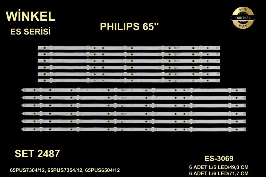 Winkel SET-2487 MLD5034x6/MLD5035x6 Philips 65
