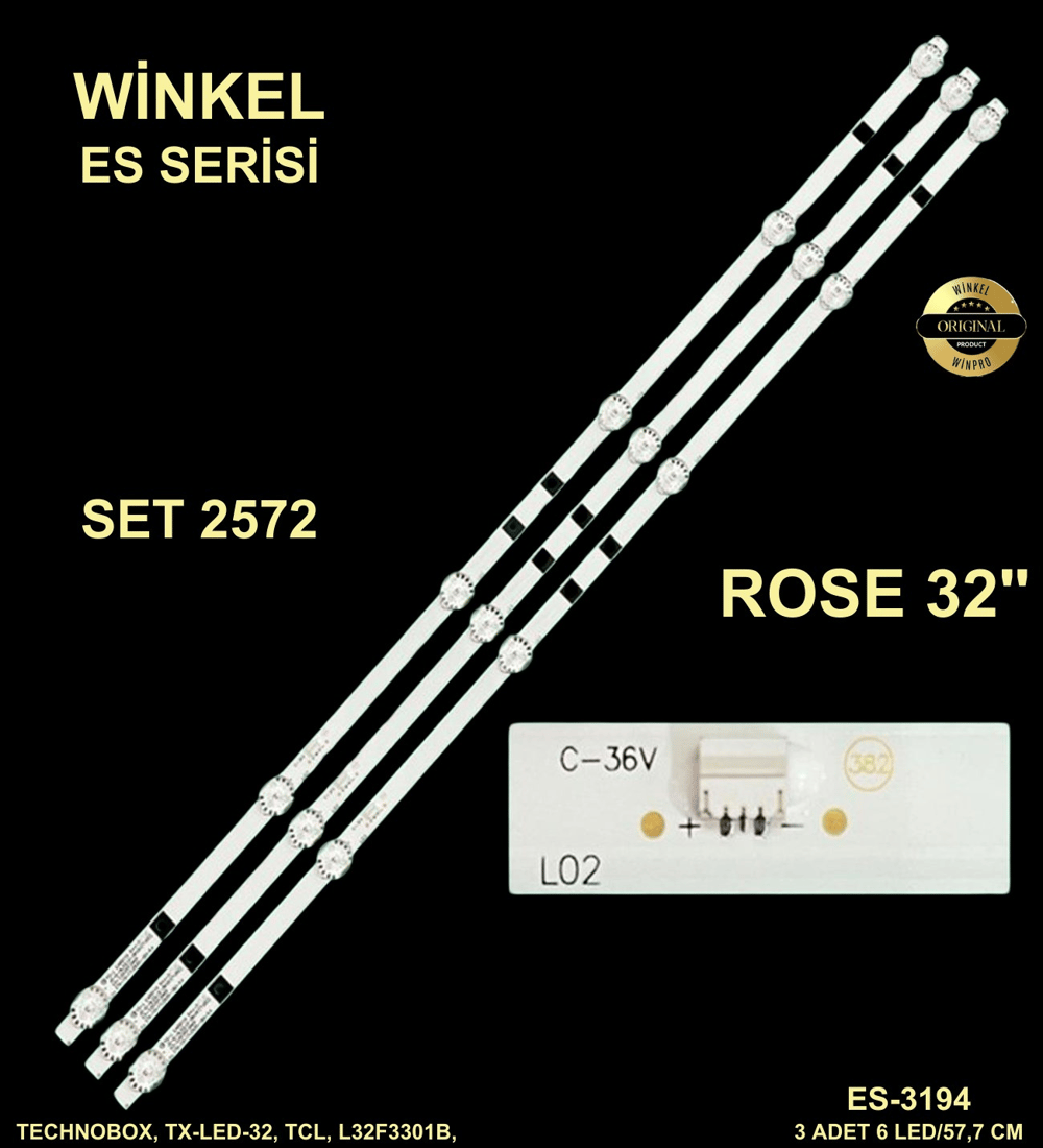 Winkel SET-2572 Rose 32