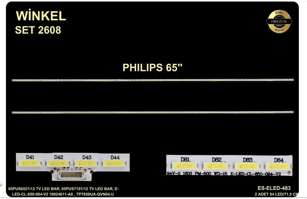 Winkel SET-2608 Philips 65