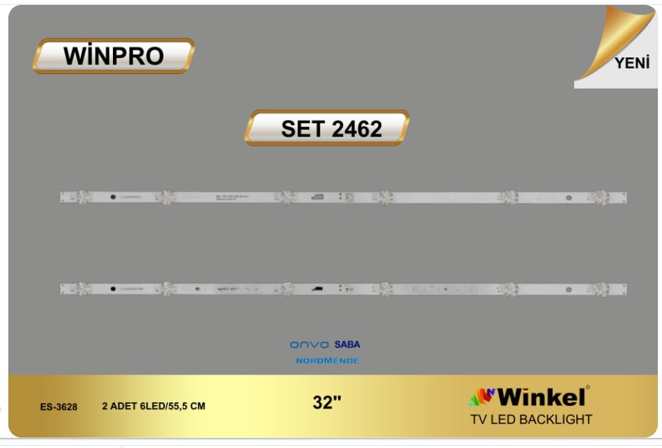 Winpro SET-2462 MLD5000x2 Onvo 32