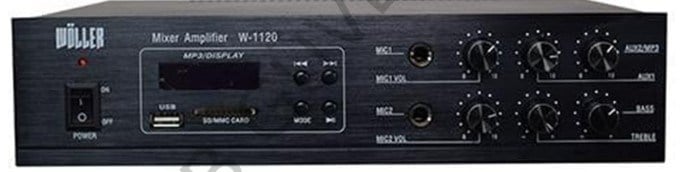 Wöller W-1120 Hat Trafolu Mikser Amplifikatör