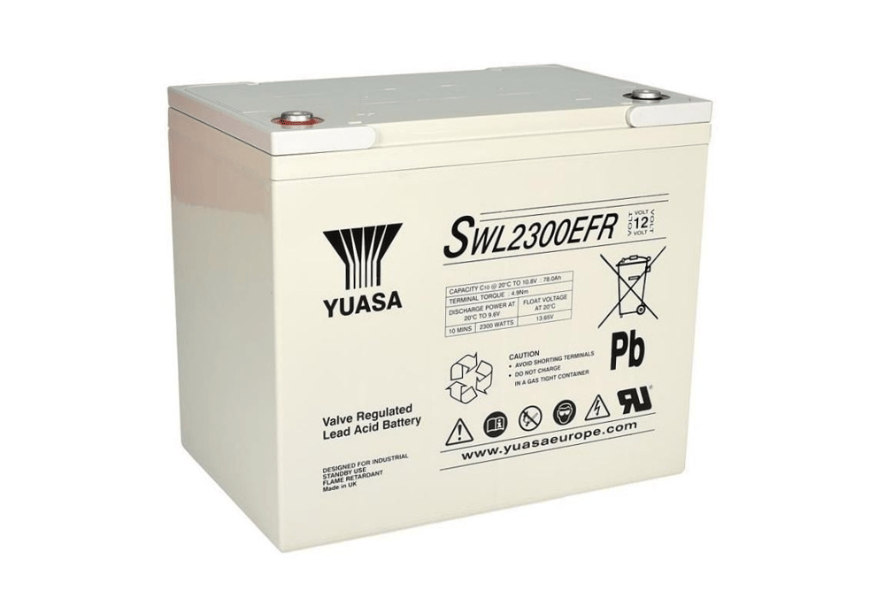 Yuasa SWL 2300EFR model 12 Volt 80 Ah  Kuru Akü