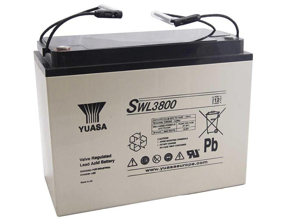 Yuasa SWL 3800 model 12 Volt 124 Ah  Kuru Akü