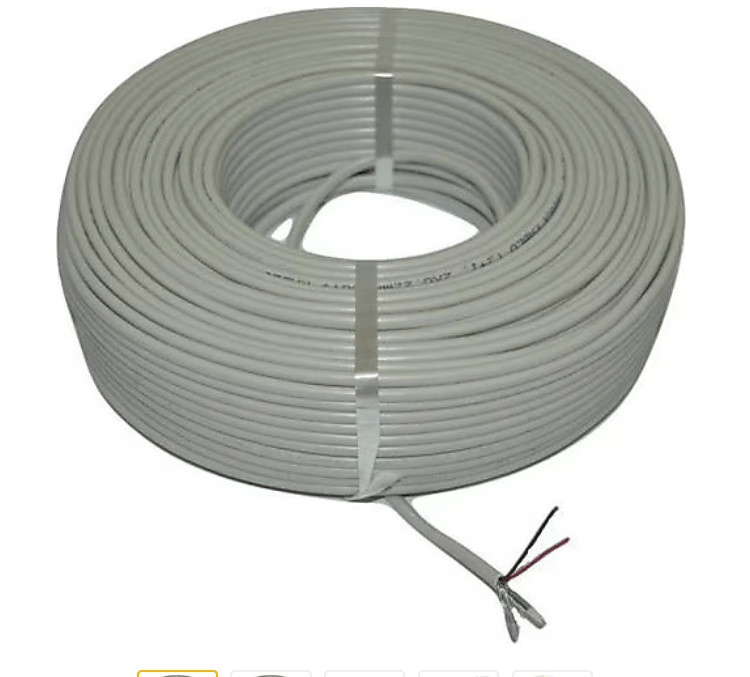 Ztech ZR-1050 2+1 0.50 CCTV Yüksek Kalite Kamera Kablosu - Metre
