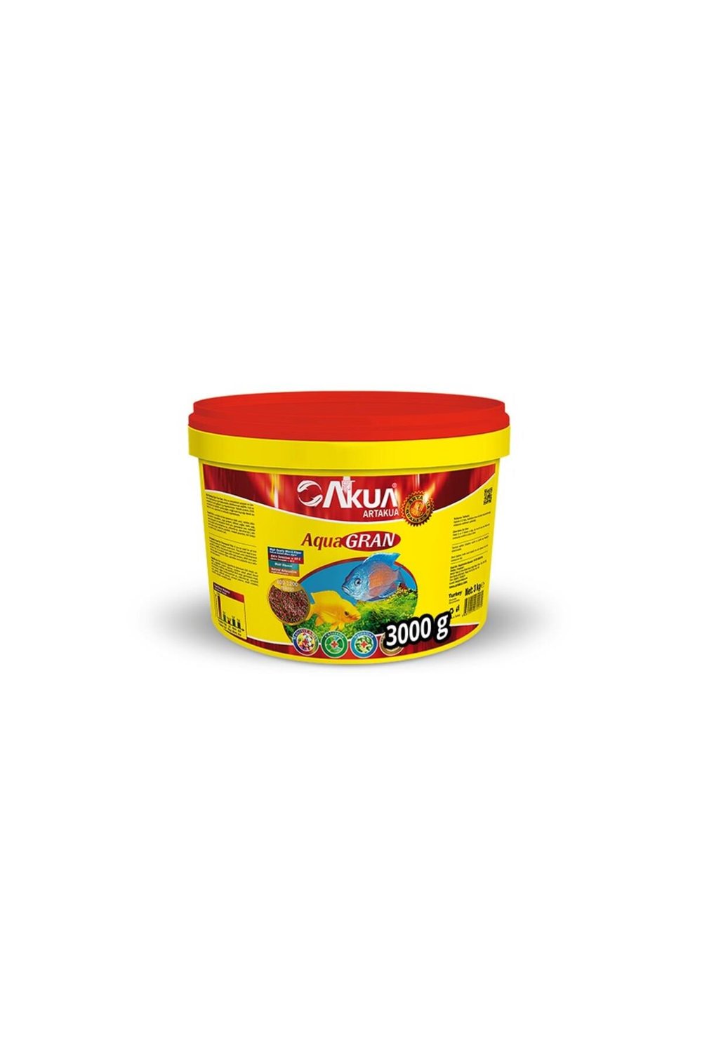 AquaGRAN Cichlid Balığı Yemi 200 Gram Paket