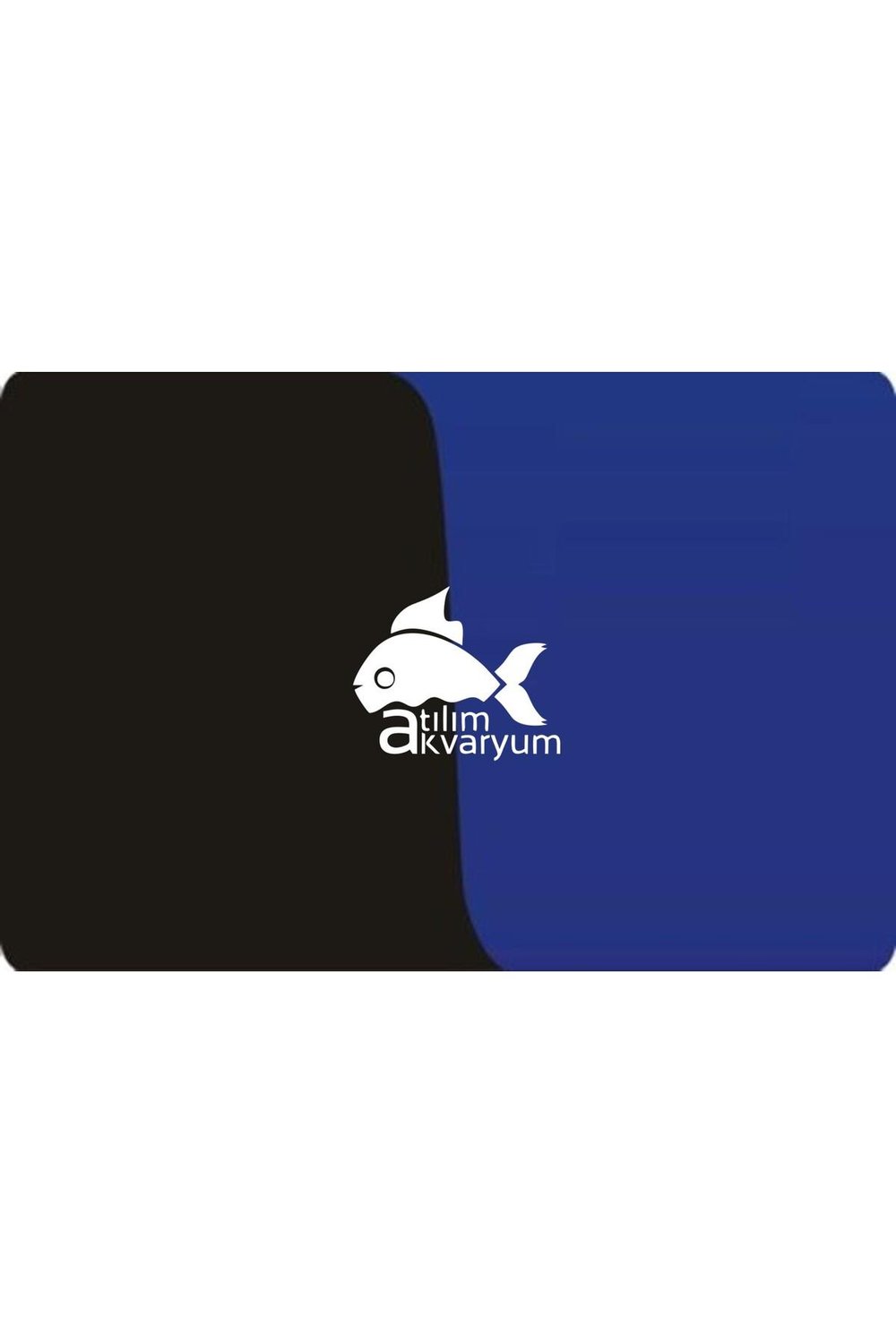 Arka Fon Çift Taraflı Lacivert-Siyah Yükseklik 40cm, Uzunluk 1 metre
