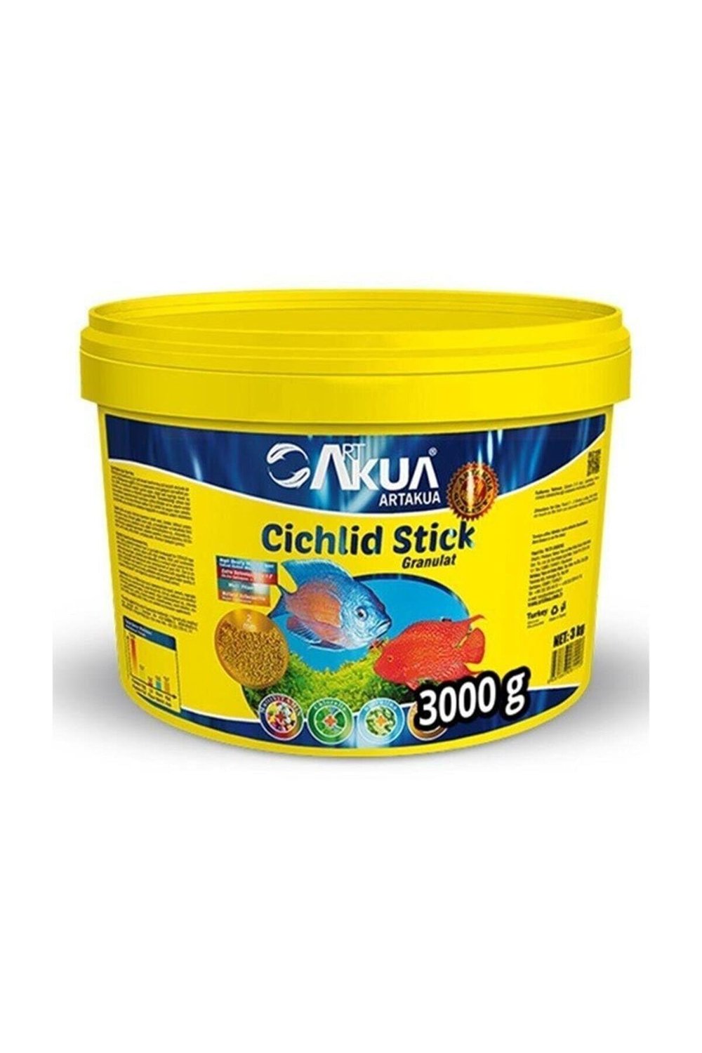Cichlid Stick Granulat Balık Yemi 50 Gram