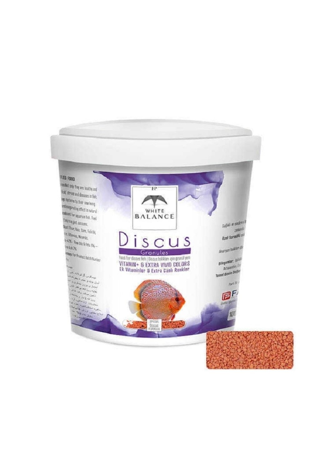 Discus Granül Balık Yemi 50 Gram