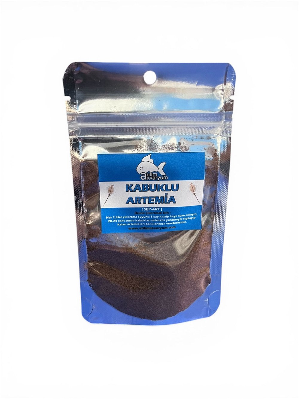 Sep-Art Kabuklu Artemia 10 Gram
