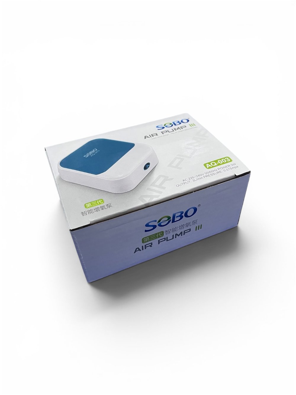 Sobo AQ-003 Tek Çıkışlı Hava Motoru Sessiz 3W/3L-min