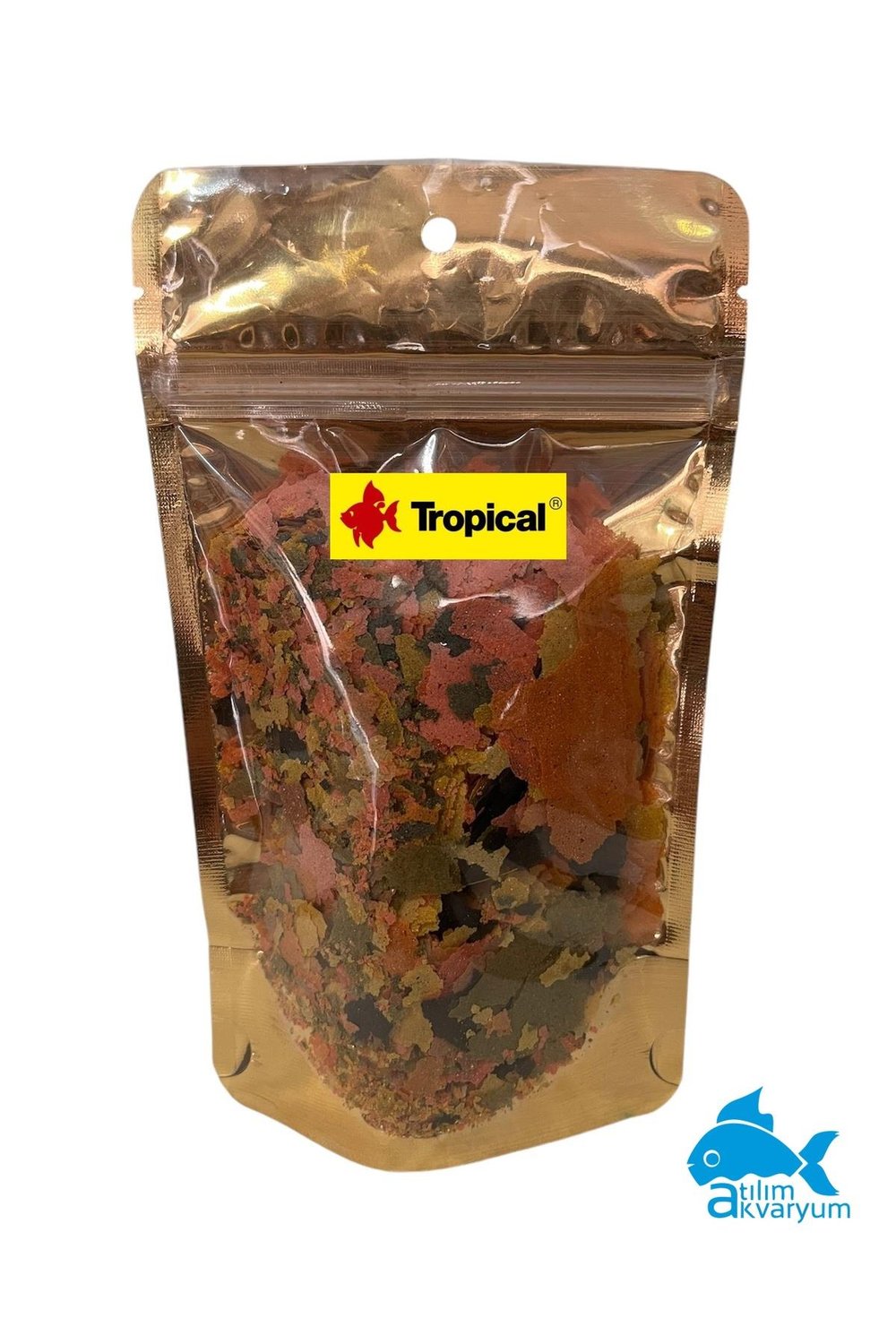 Supervit Pul Yem Tropikal Balık Yemi Yüksek Kalite 100 Gram