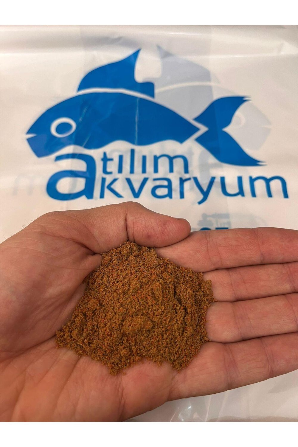 Yavru Balık Büyütme Yemi, Toz Yem Ekstra Protein, Spirulina ve Artemialı 25 Gram