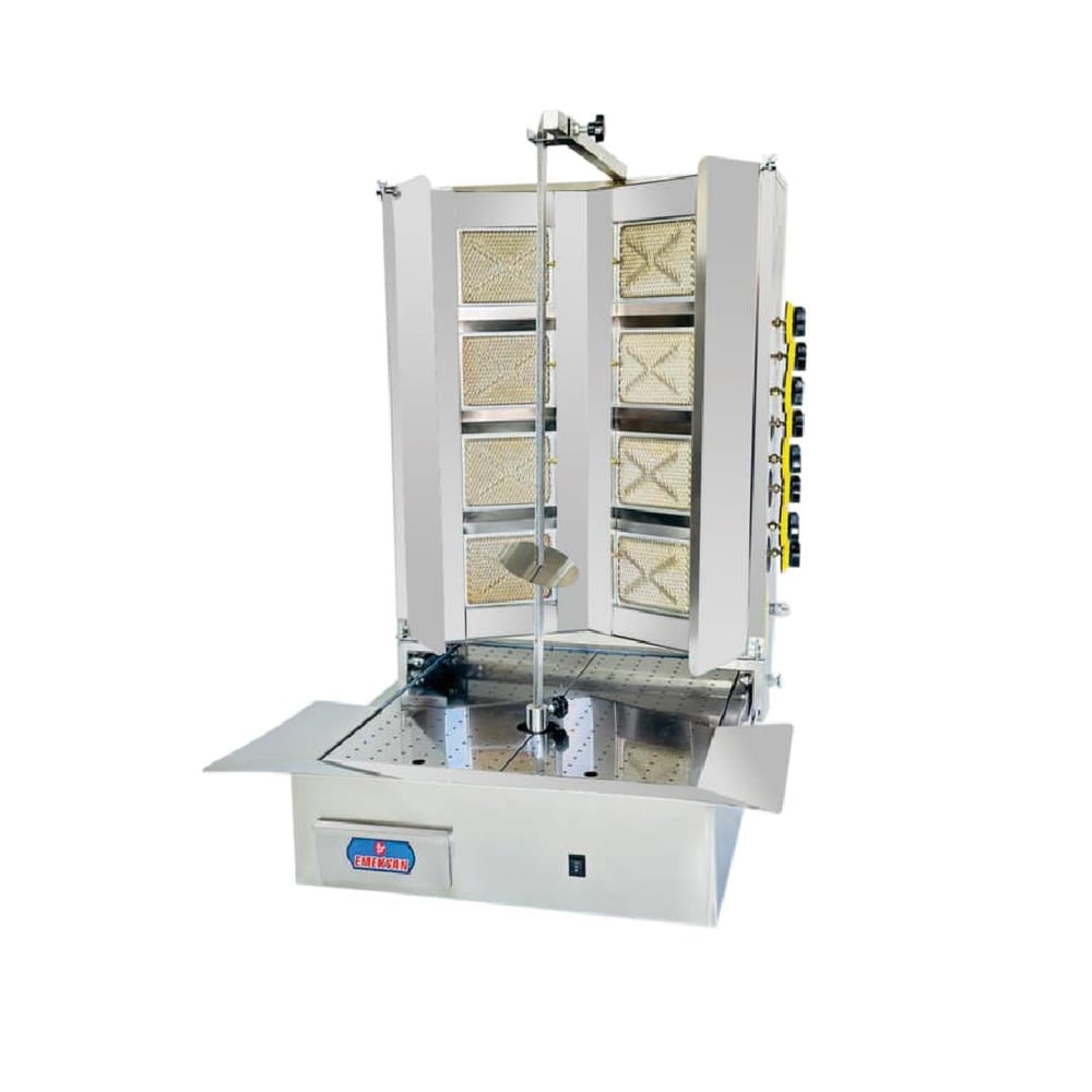 3+3 V Tipi Motorlu Döner Ocağı