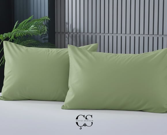 Yastık Kılıfı 50 x 70 cm - Haki 