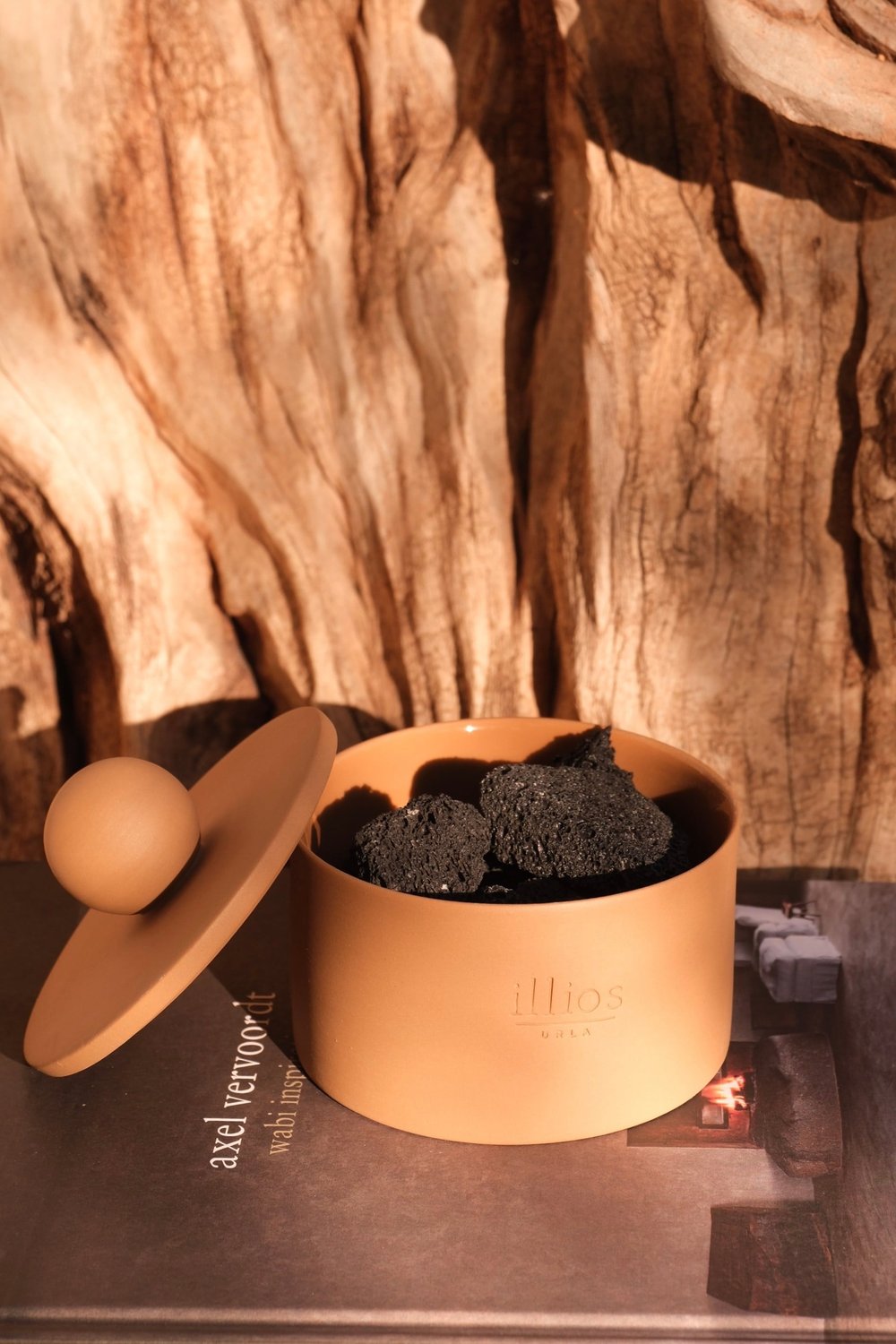 Ball Brown x Lava Stone