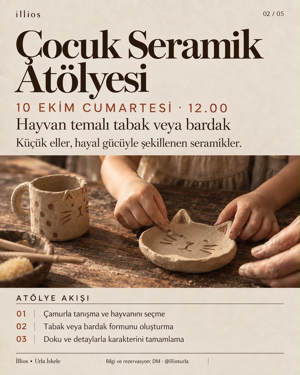 Çocuk Seramik Atölyesi