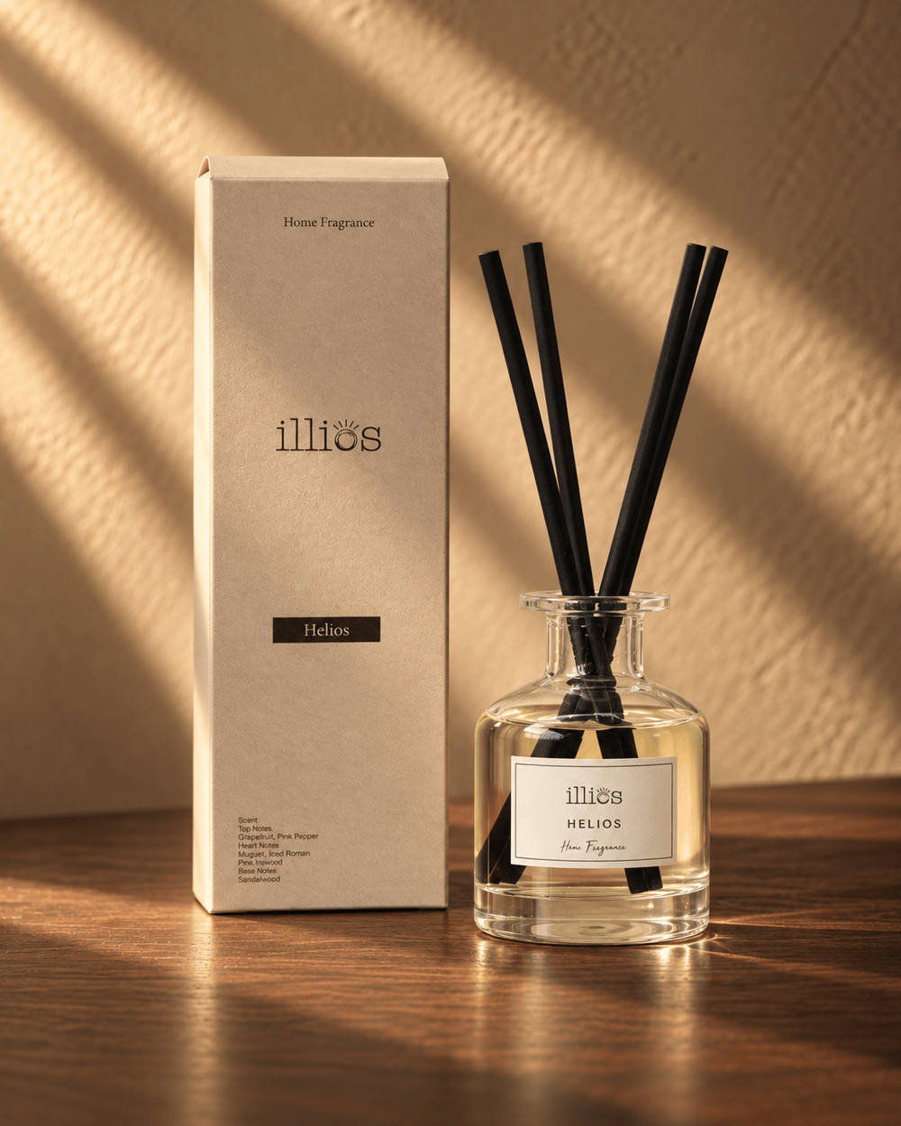 Helios 130ml Çubuklu Oda Kokusu 