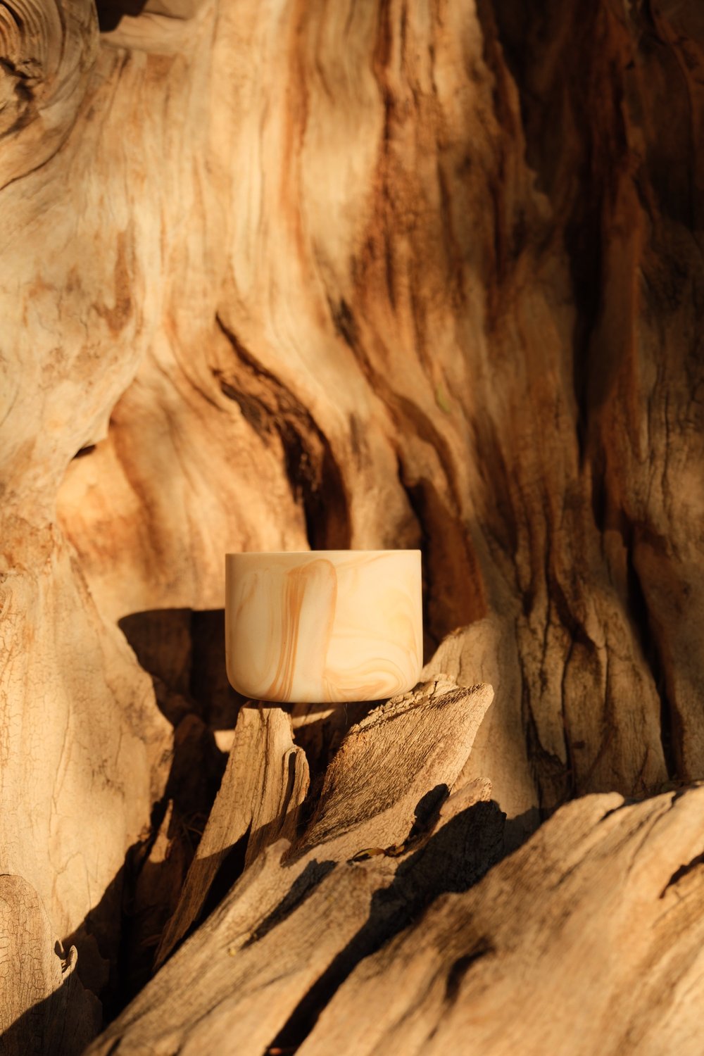 MARBLE MUG BEJ