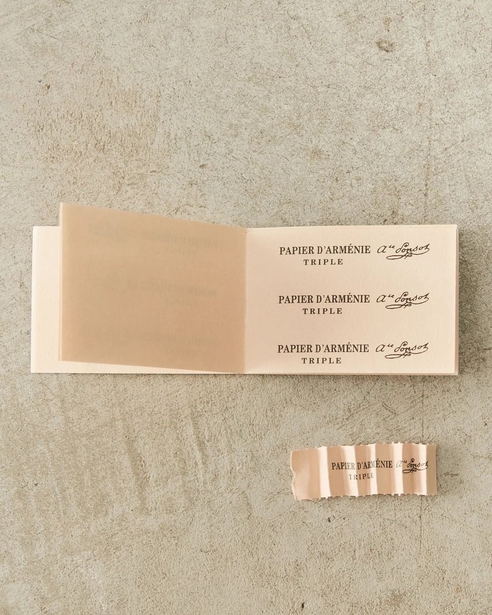 Papier d'Arménie- Rose