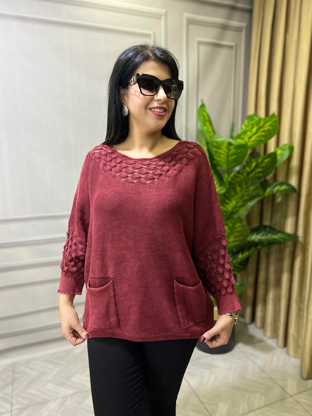 MILANO FIT CEPLİ İTALYAN ELİT TRİKO BORDO