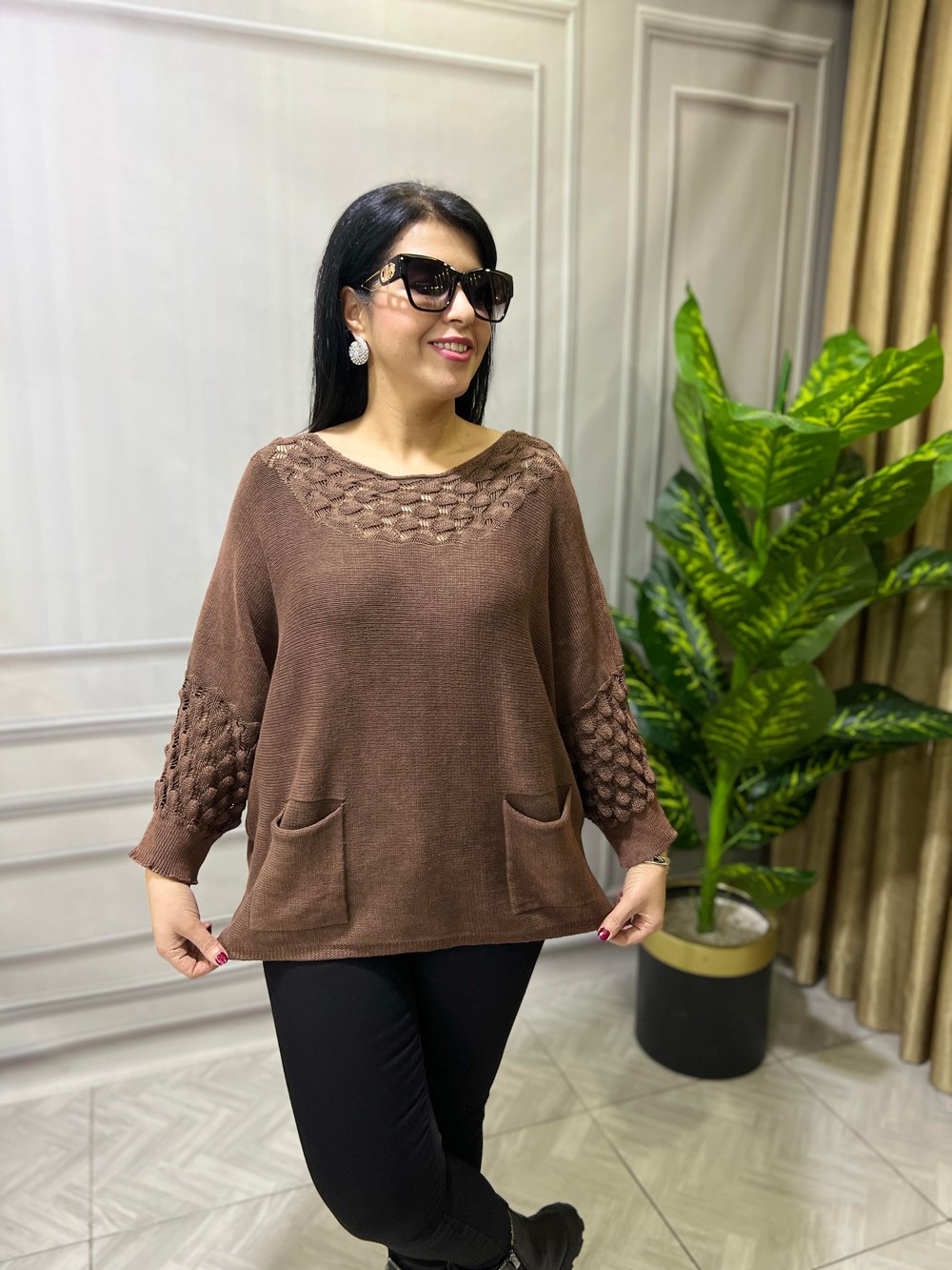 MILANO FIT CEPLİ İTALYAN ELİT TRİKO KAHVERENGİ