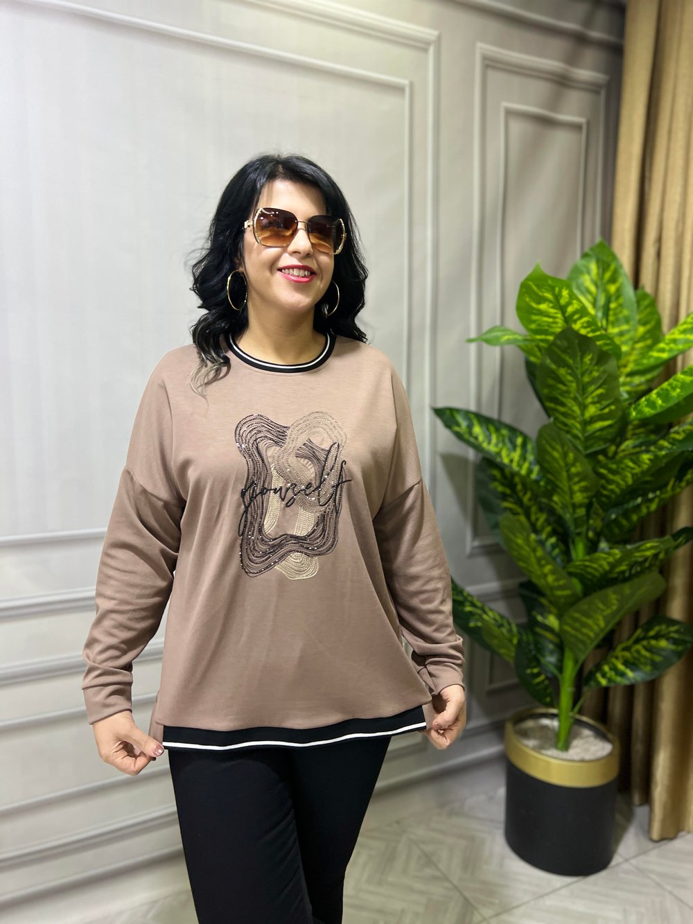 PURE MODAL TASARIM SWEAT VİZON