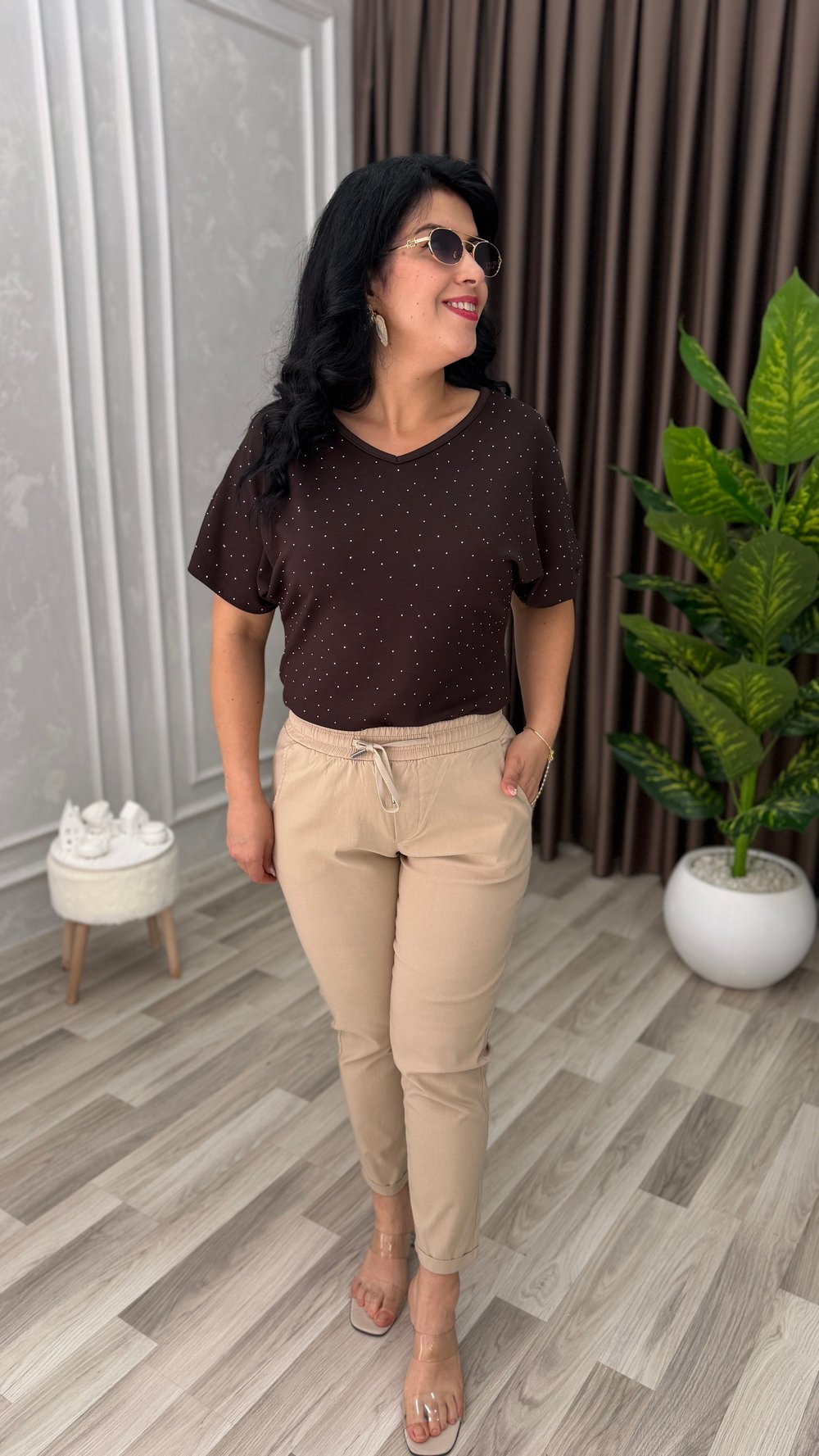 RELAX AURA DUBLE PAÇA PREMIUM PANTOLON KREM (BEJ)