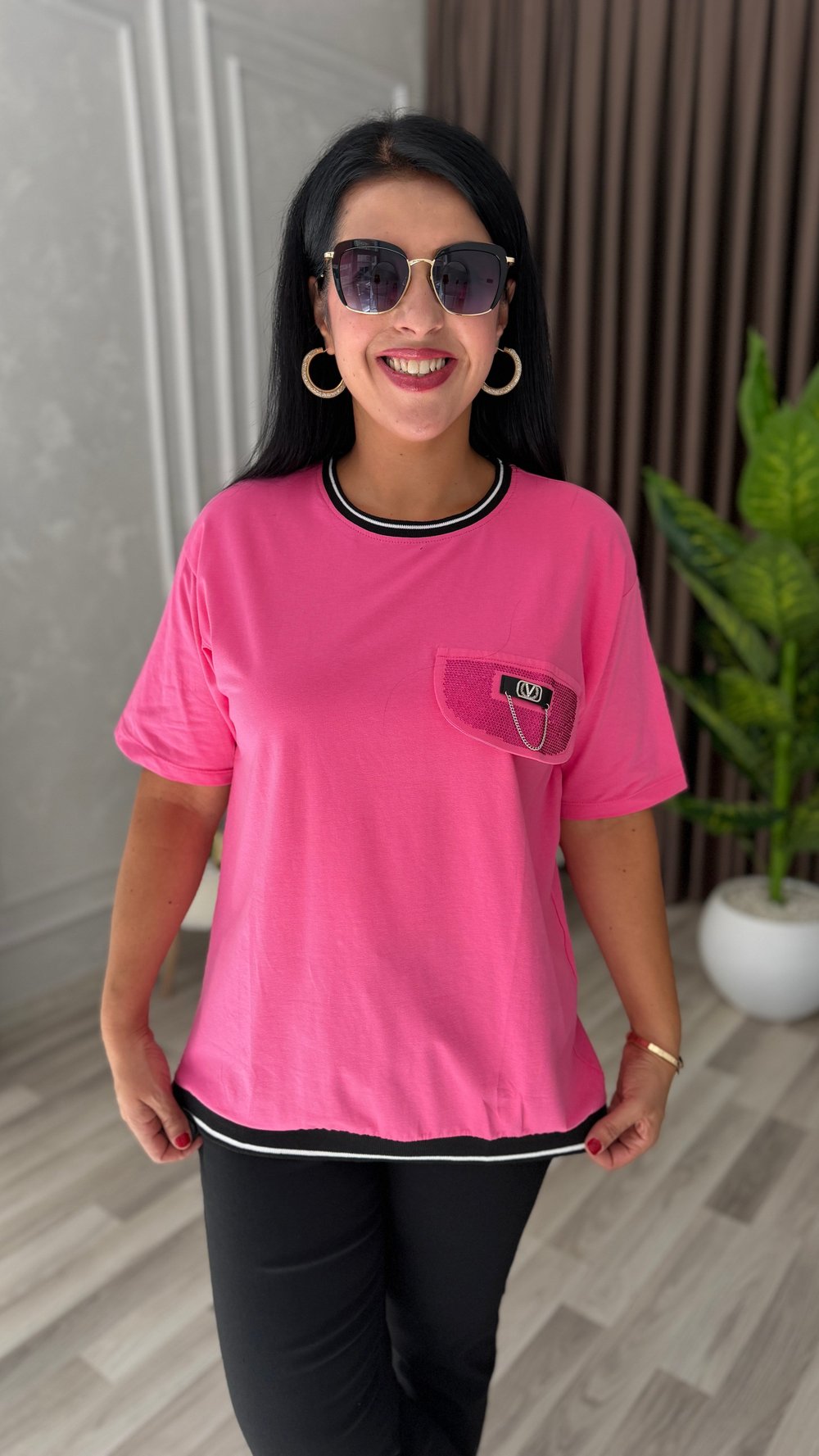 SOFT SHINE TSHIRT / FUŞYA