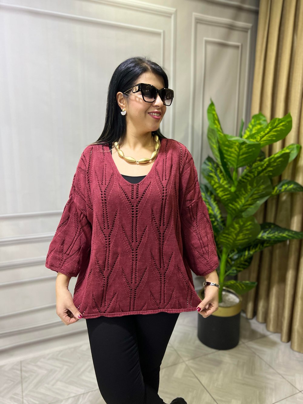 VIVA İTALYAN MODEL ELİT TRİKO BORDO