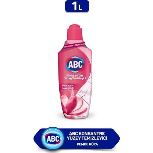 ABC Konsantre Yüzey Temizleyici Pembe Rüya 1l