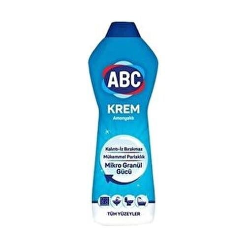 ABC Krem Amonyaklı Hijyenik Temizlik Ürünü 750 ml Kolay Durulama Özelliği ile
