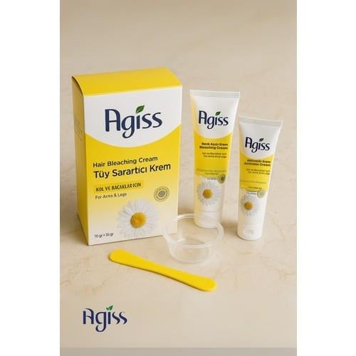 Agiss Doğal Papatya Özlü Tüy Sarartıcı Krem Set 70gr + 35gr