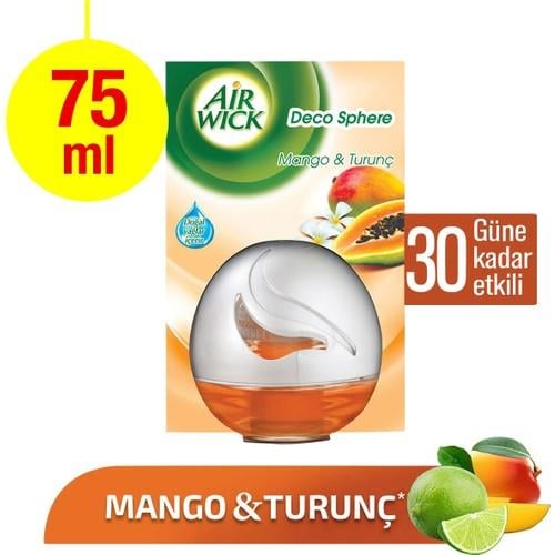 Airwick Decosphere Koku Mango-Turunç 75ml