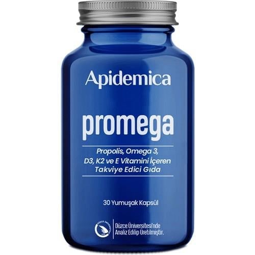 Apidemica Promega ( Propolis, Omega 3, Vitamin D3, K2, E)