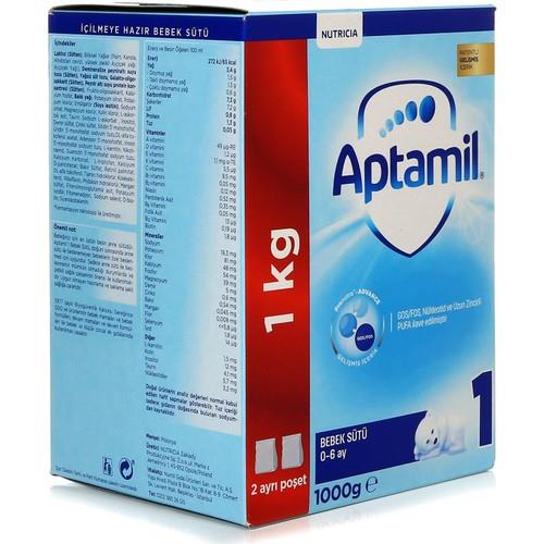 Aptamil 1 Bebek Sütü 1000 gr 0-6 Ay