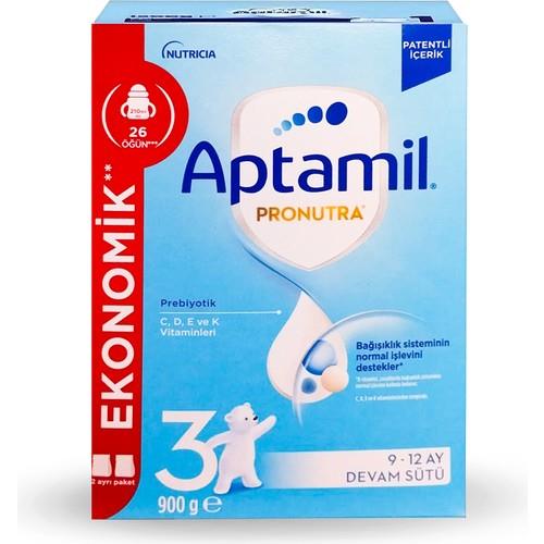 Aptamil Pronutra Toz Devam Sütü 900 g 9-12 Ay Bebekler İçin Prebiyotik Destekli