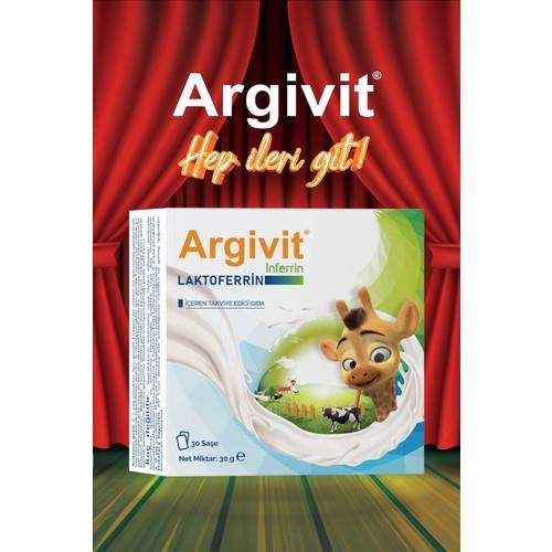 Argivit Inferrin Laktoferrin İçeren Takviye Edici Gıda 30 Saşe