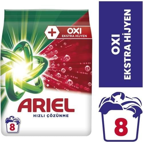 Ariel Oxi Extra Hijyen 1.2 Kg Toz Çamaşır Deterjanı