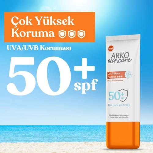 Arko Suncare SPF50+ Çok Yüksek Korumalı Yüz Güneş Kremi 50 ml