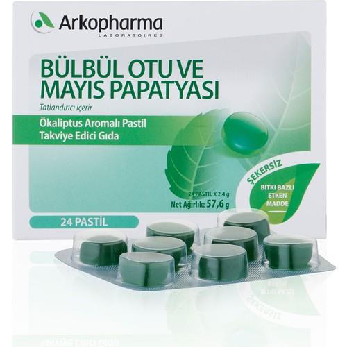 Arkopharma Bülbül Otu ve Mayıs Papatyası İçeren Takviye Edici Gıda - 24 Adet Pastil